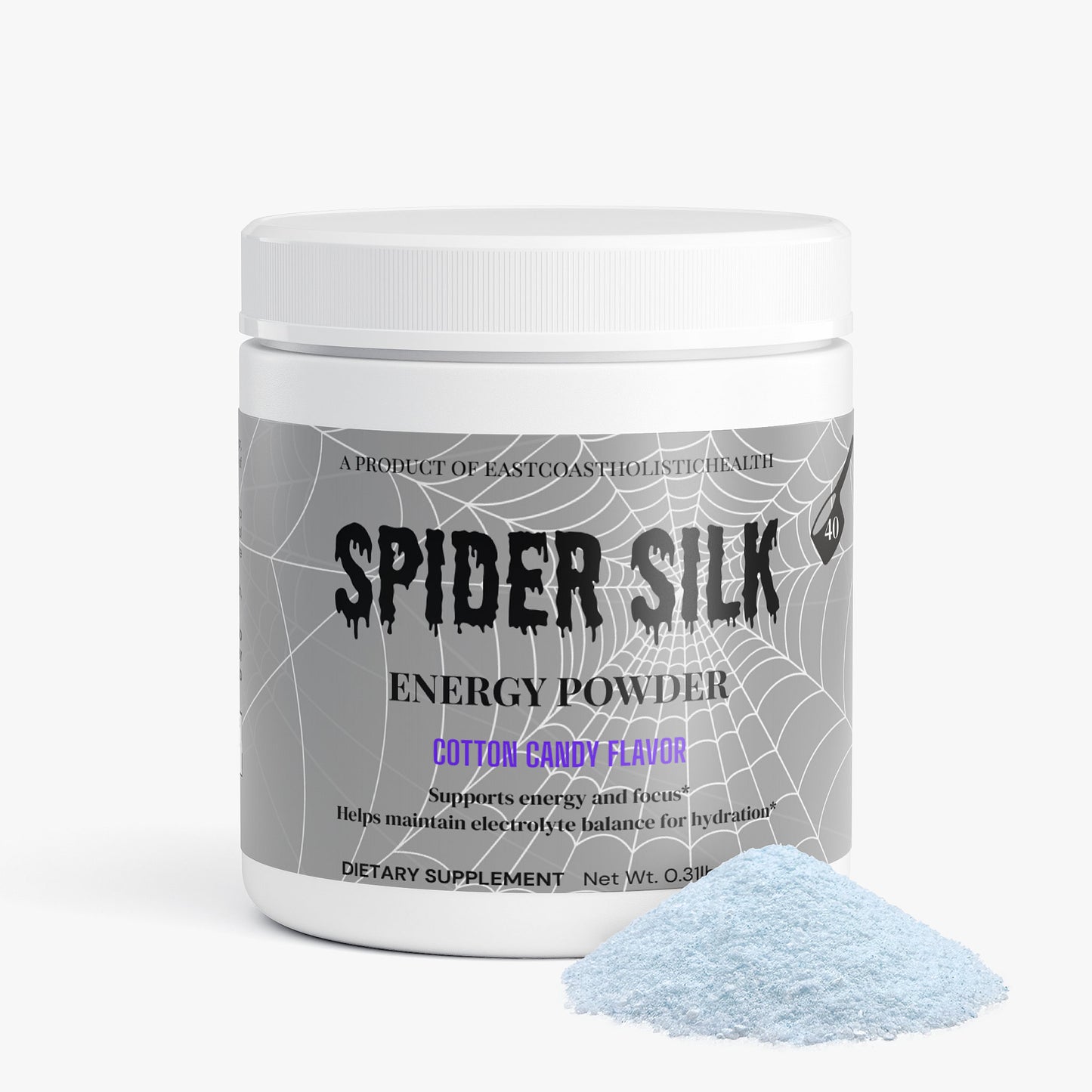 SPIDER SILK Energy Powder (Cotton Candy)