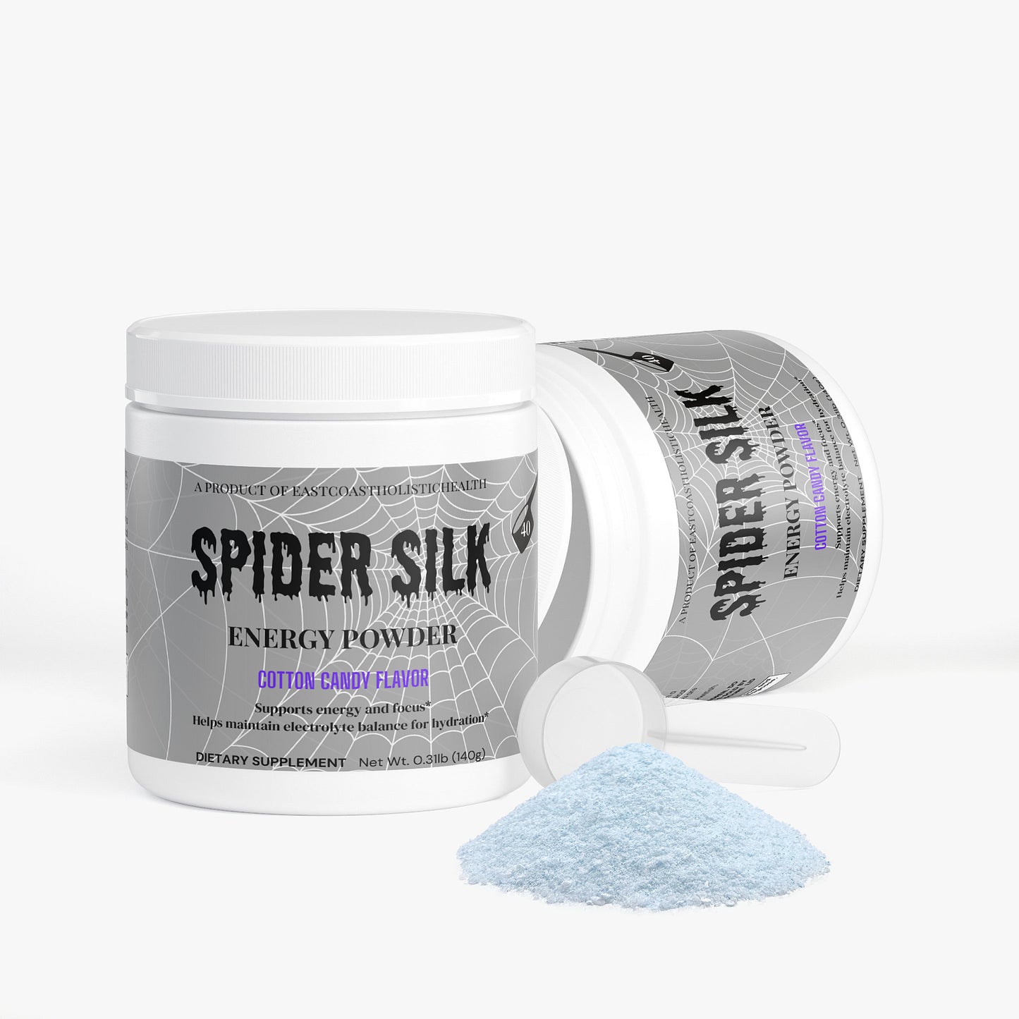 SPIDER SILK Energy Powder (Cotton Candy)