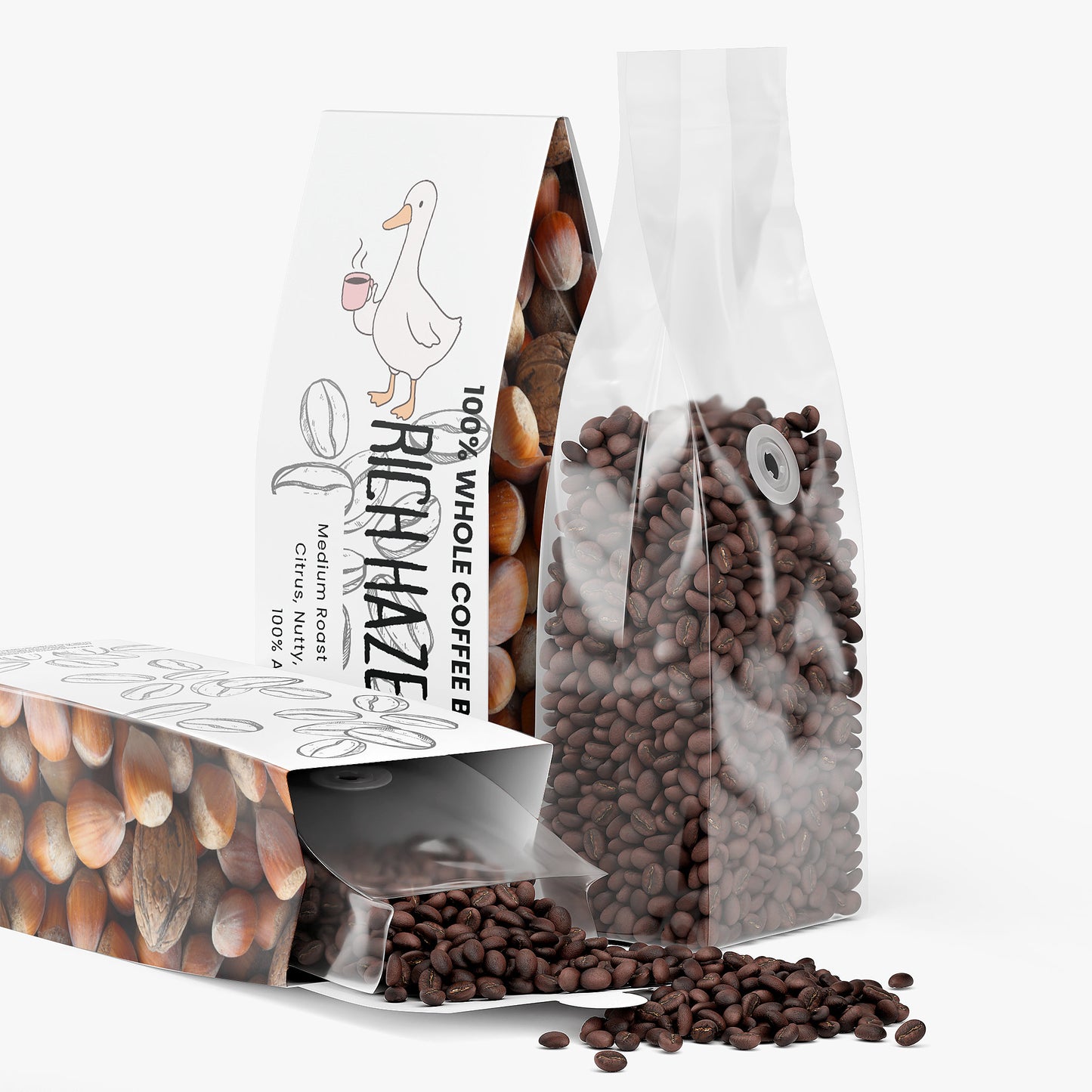 Rich Hazelnut Coffee (Medium Roast)