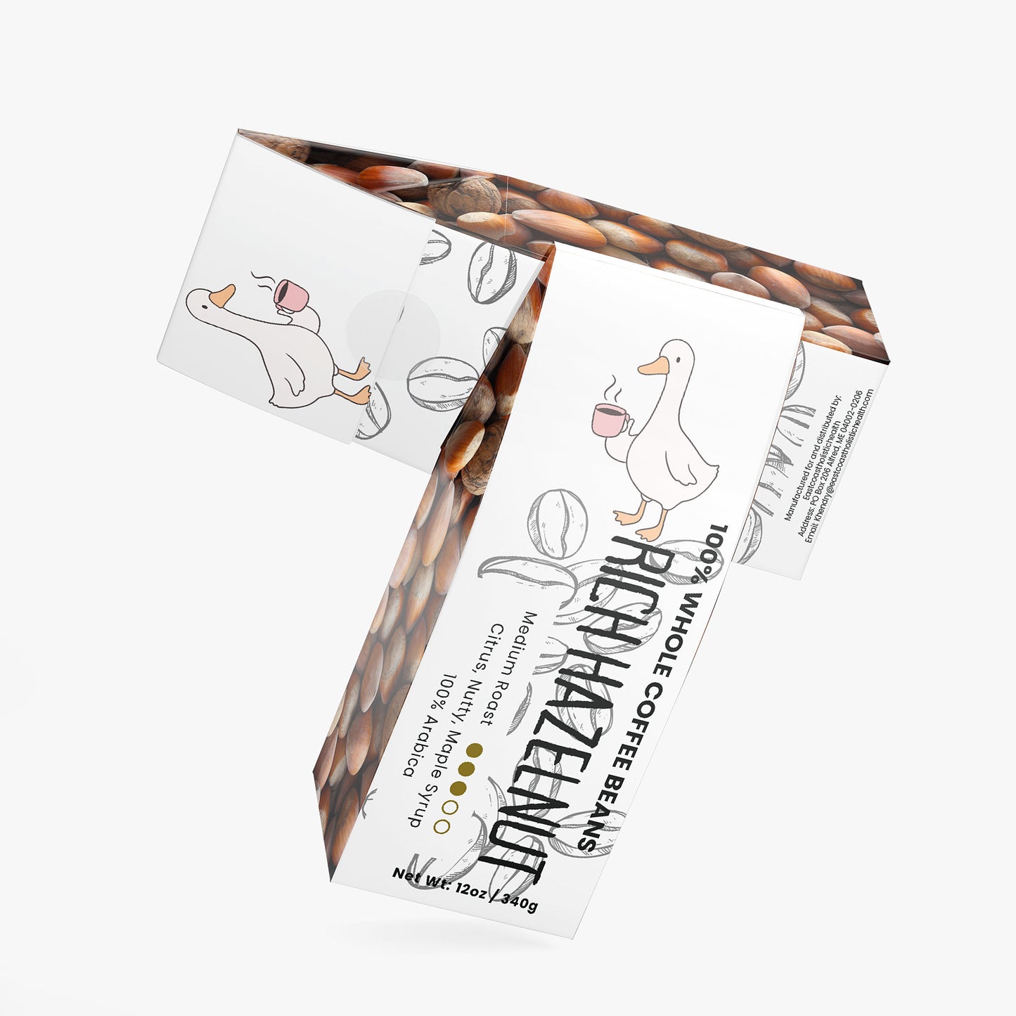 Rich Hazelnut Coffee (Medium Roast)