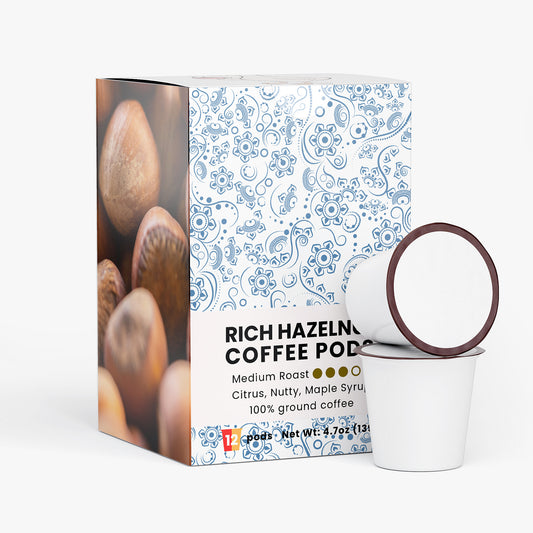 Rich Hazelnut Coffee Pods (Medium Roast)