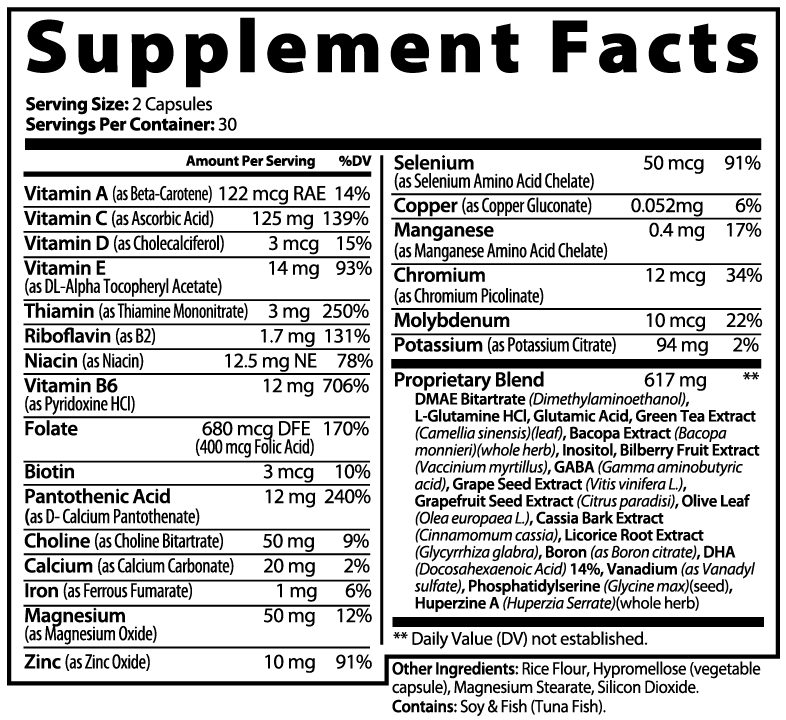 Vyta+ Brain & Focus Formula