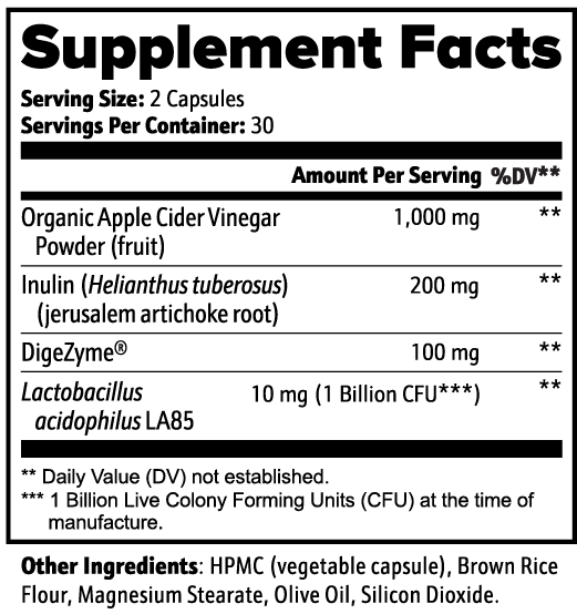 vyta+ Apple Cider Vinegar Capsules