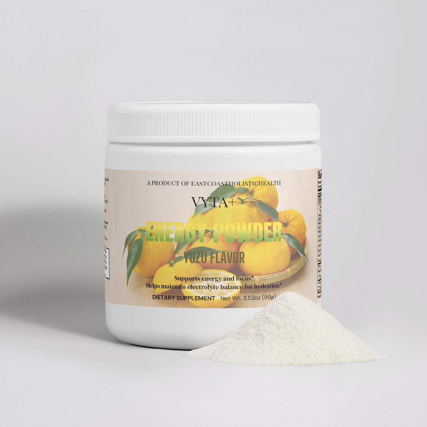 Vyta+ Energy Powder (Yuzu Flavor)
