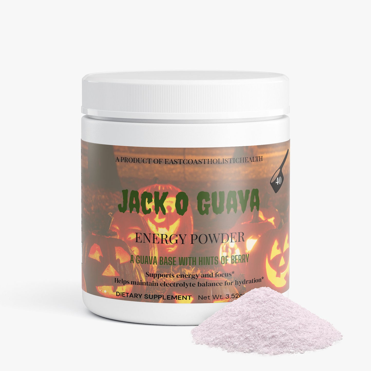 JACK O GAUVA Energy Powder (Guava Berry)