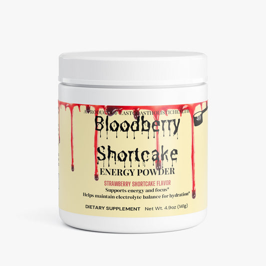 BLOODBERRY SHORTCAKE Energy Powder (Strawberry Shortcake)