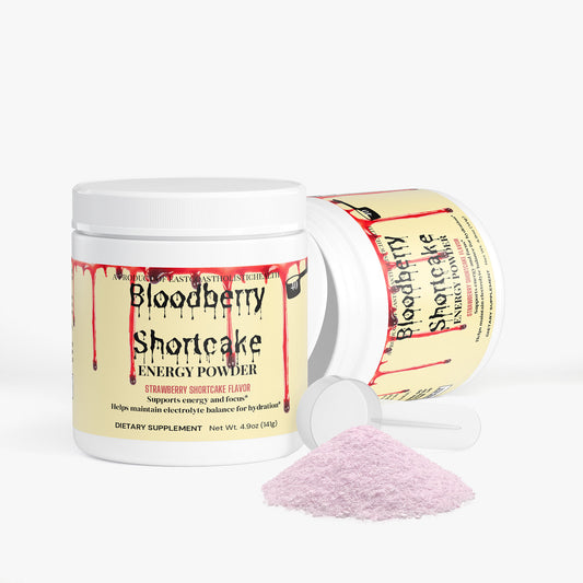 BLOODBERRY SHORTCAKE Energy Powder (Strawberry Shortcake)