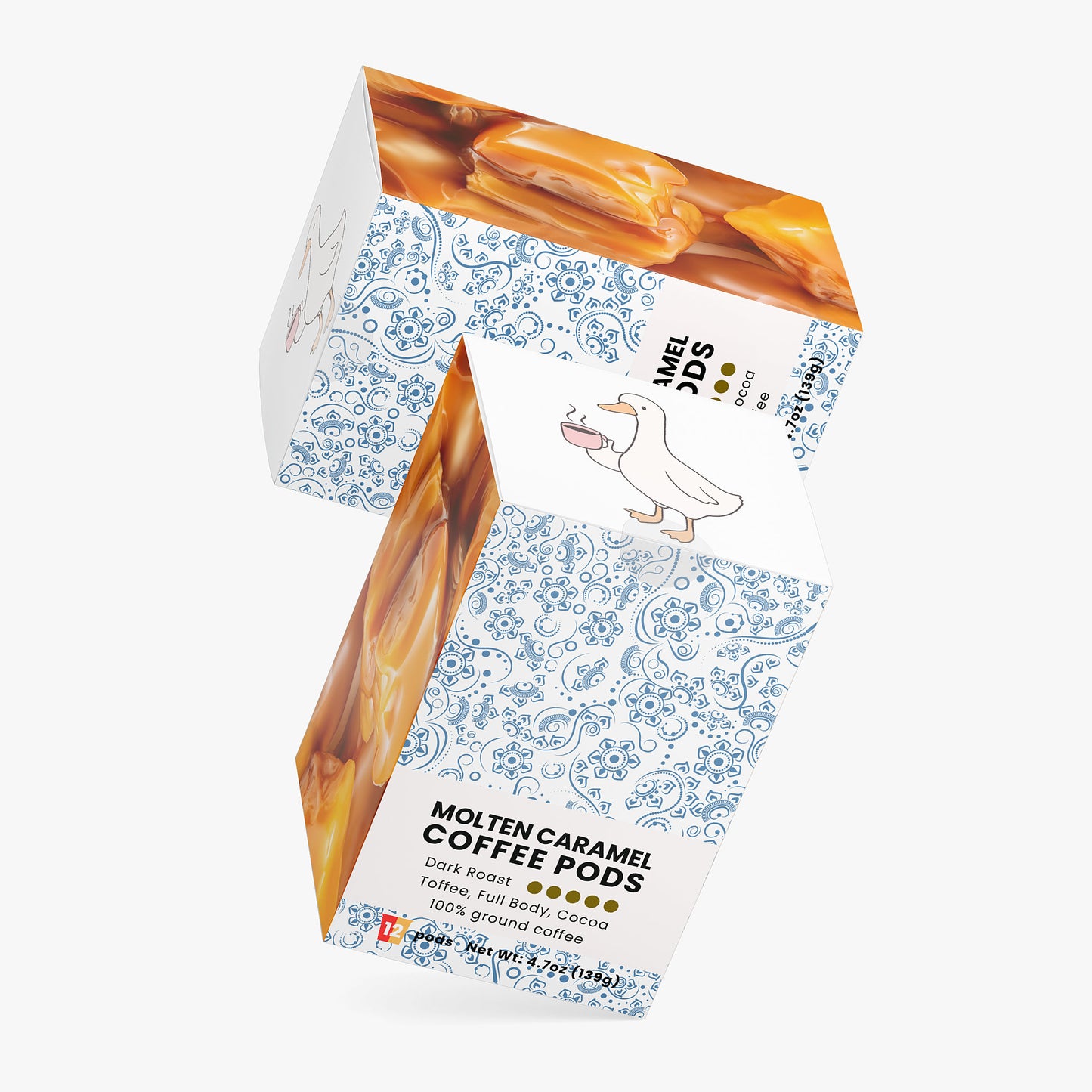 Molten Caramel Coffee Pods (Dark Roast)